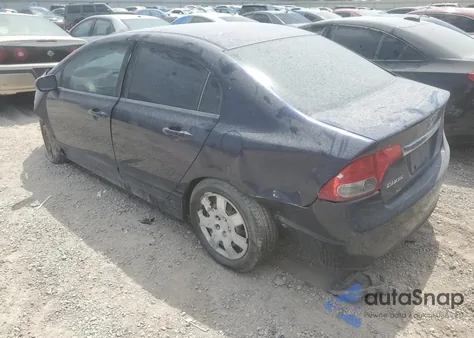 2010 Honda Civic Lx from USA, damaged, VIN 034959